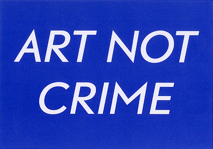 Art Not Crime