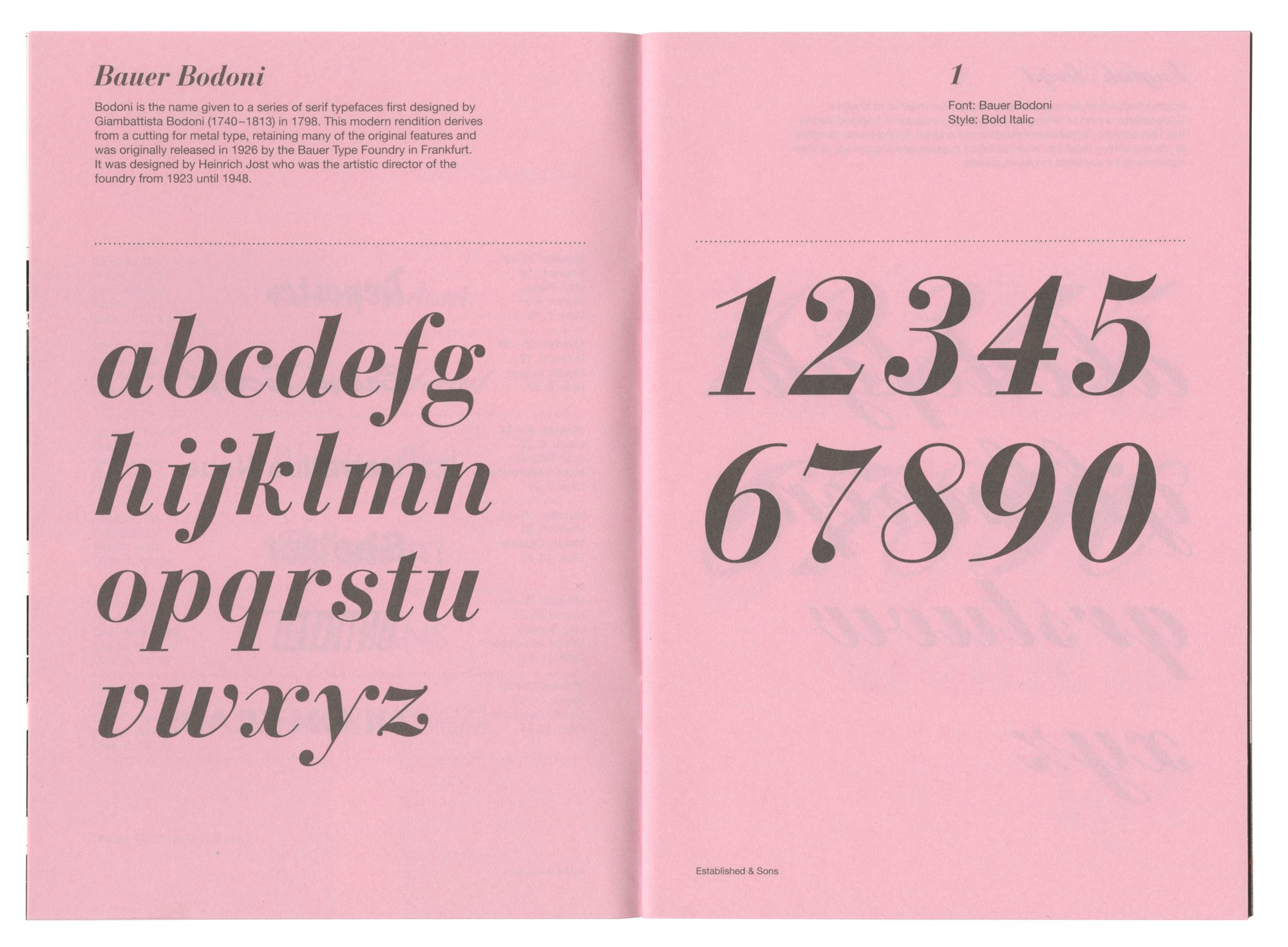 Font Clock Booklet ← Established & Sons ← Polimekanos