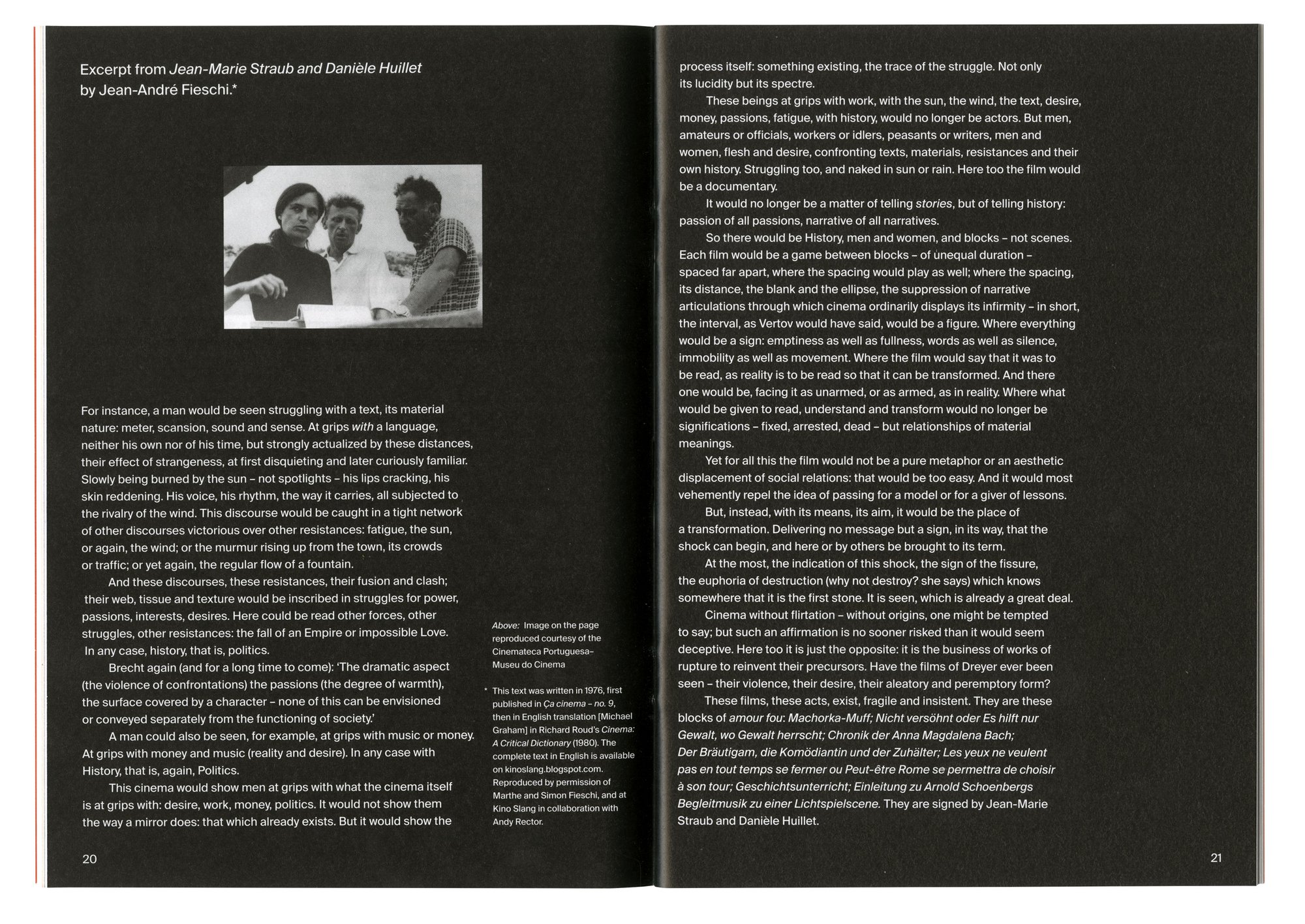 JeanMarie Straub and Danièle Huillet ← Goethe Institut ← Polimekanos